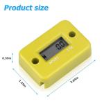 Bittwee Waterproof Digital Hour Meter for Generators