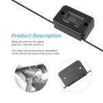 Bittwee Waterproof Digital Hour Meter for Generators