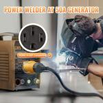 50 Amp Nema 14-50P to 6-50R Adapter Cord