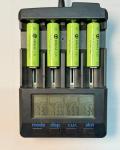 Howardly 1.2V AA Rechargeable Batteries, 600mAh 12-Pack