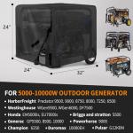 Waterproof Dustproof Generator Cover for 5000-10000W