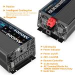 ROARBATT 4000W Pure Sine Wave Inverter with Remote