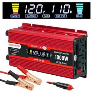 NAOEDEAH 1000W Car Power Inverter with Dual Outlets