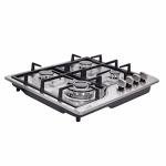Deli-kit® 24" Dual Fuel Gas Cooktop with 4 Burners