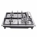 Deli-kit® 24" Dual Fuel Gas Cooktop with 4 Burners