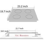 Deli-kit® 24" Dual Fuel Gas Cooktop with 4 Burners