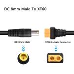 8mm to XT60 Power Cable for Solar Generators