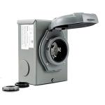 BESYL 50-Amp Waterproof Generator Inlet Box