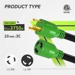 RVMATE 30 Amp 25ft Generator Extension Cord