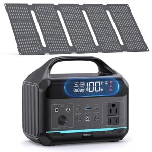 DARAN 192Wh Solar Generator with 30W Panel