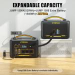 VTOMAN Jump 1500X Portable Power Station 1500W