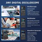 Hantek 3in1 Handheld Oscilloscope and Multimeter