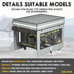 Heavy Duty Waterproof Generator Cover for All Seasons