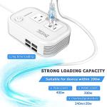 FOVAL 200W Car Power Inverter with USB Ports
