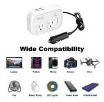 FOVAL 200W Car Power Inverter with USB Ports