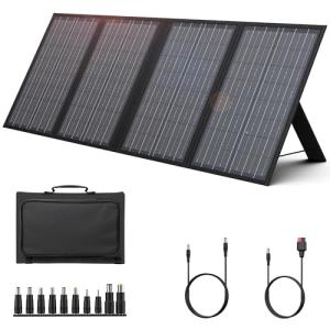 60W Foldable Solar Panel Charger for Power Stations