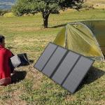 60W Foldable Solar Panel Charger for Power Stations