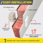 Champion 30-Amp Wall Generator Kit with Inlet Box