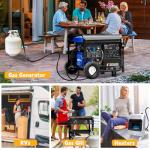 10 FT Propane Regulator with Hose and Fittings