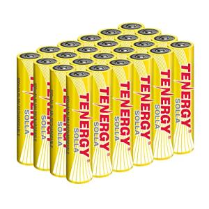 Tenergy Solla AAA Rechargeable Solar Batteries, 24 Pack