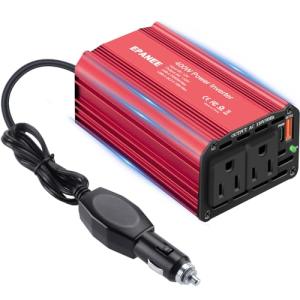 400W Portable Power Inverter with USB Ports