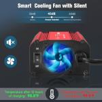 400W Portable Power Inverter with USB Ports