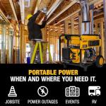DeWalt 4,000-Watt Portable Gas Generator - CO Protect