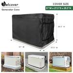 Heavy Duty Waterproof Generator Cover for Standby Units