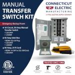 Connecticut Electric 50 Amp Transfer Switch Kit