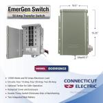Connecticut Electric 50 Amp Transfer Switch Kit