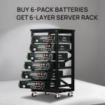 ECO-WORTHY 48V 600Ah LiFePO4 Battery Pack with Bluetooth