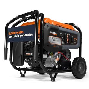 Generac GP8000E Electric Start Portable Generator
