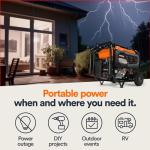 Generac GP8000E Electric Start Portable Generator