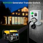 BOYISEN 15 Amp Manual Generator Transfer Switch