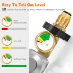 GasSaf 10FT Propane Regulator with Hose