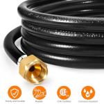 GasSaf 10FT Propane Regulator with Hose