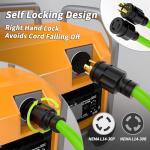 40FT 30 Amp Generator Extension Cord, Heavy Duty