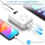 BESTEK 200W Car Power Inverter with USB Ports