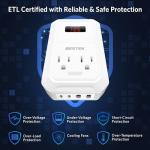 BESTEK 200W Car Power Inverter with USB Ports