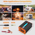 500 Watt Pure Sine Wave Inverter for Home & RV