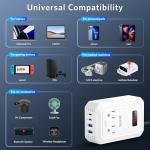 BESTEK 200W Car Power Inverter with USB Ports