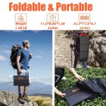 Takki 30W Foldable Solar Panel Charger Kit
