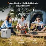 MARBERO 88.8Wh Portable Power Station and Solar Panel