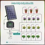 4W Solar Drip Irrigation System for 15 Plants