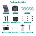 4W Solar Drip Irrigation System for 15 Plants
