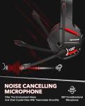 BINNUNE 2.4GHz Wireless Gaming Headset with Mic