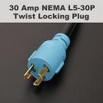 CircleCord 3-Prong Generator Distribution Adapter Cord