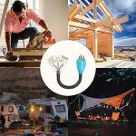 CircleCord 3-Prong Generator Distribution Adapter Cord