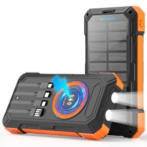 YOLOSKS 49800mAh Solar Power Bank with Fast Charging