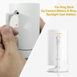 Solar Charger for Ring Cameras - 6W Waterproof